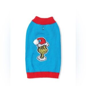The Grinch Dr. Seuss Holiday Sweater Pet Christmas Dog Apparel Size XL Xmas